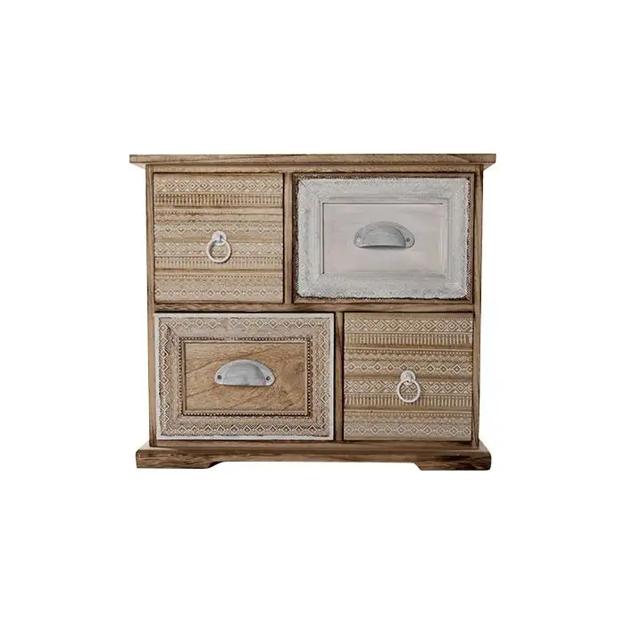 Cosy @ Home Armoire 3 Tir. Josephine Bois 47x15.5x41