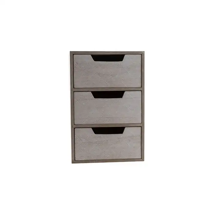 Cosy @ Home Armoire Tiroir Beige 20x14xh30cm Bois
