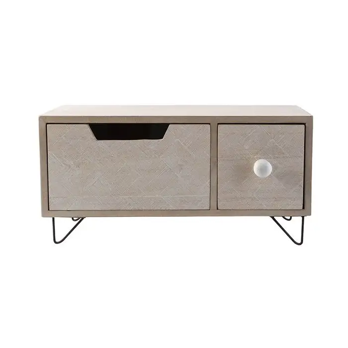 Cosy @ Home Armoire Tiroir Beige 31x14xh15cm Bois