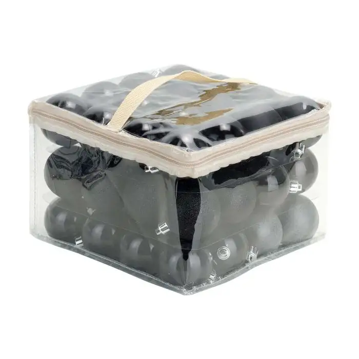 Cosy @ Home Boule Noel Set48 Mix Noir D6cm Plastic