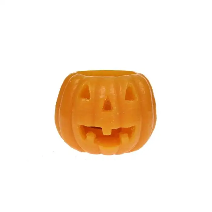 Cosy @ Home Bougie Citrouille 9,5x9,5x7,2cm Orange