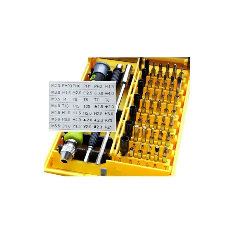 TOURNEVIS MULTI-EMBOUTS 45 PIÈCES